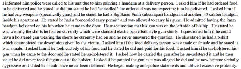 Illustration for article titled Here Are The Police Reports From Bruce Maxwell's Arrest